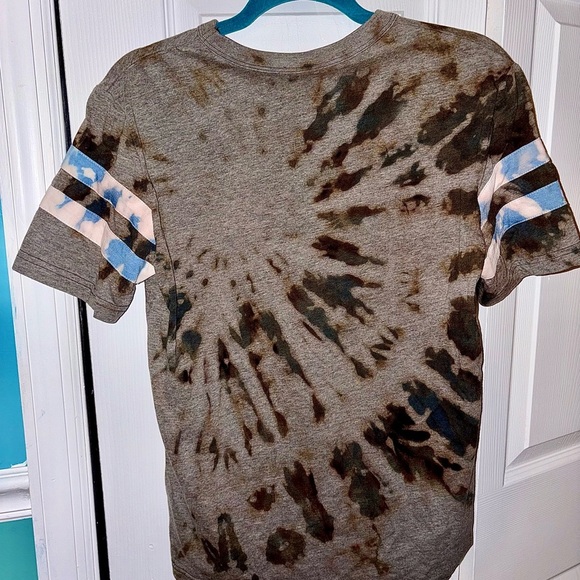 Star Wars Tie Dye Upcycled Gray T-Shirt - Picture 2 of 3